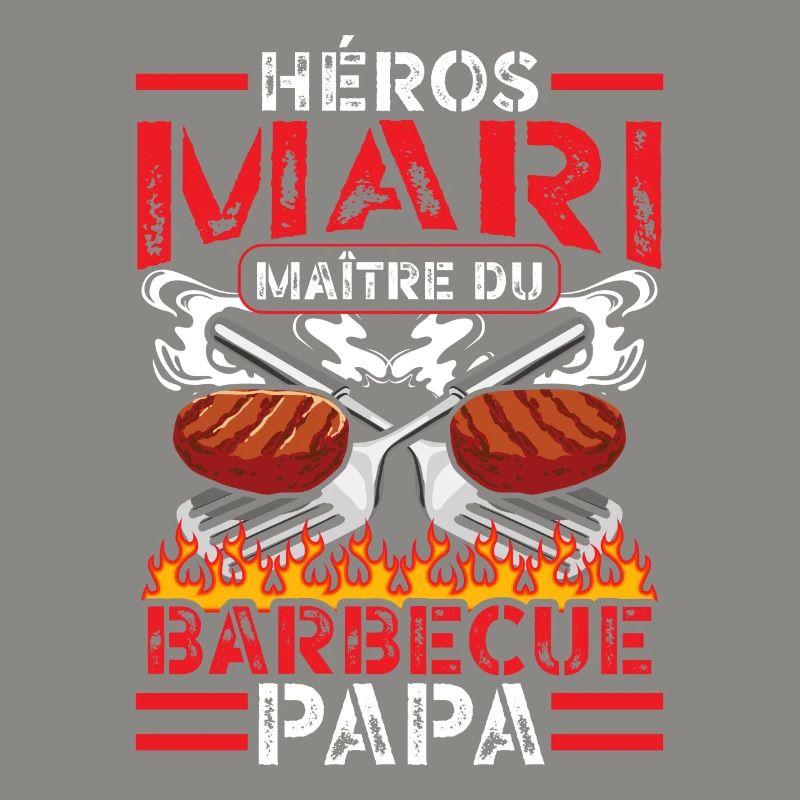 Held Ehemann Barbecue Master Dad BBQ Vater