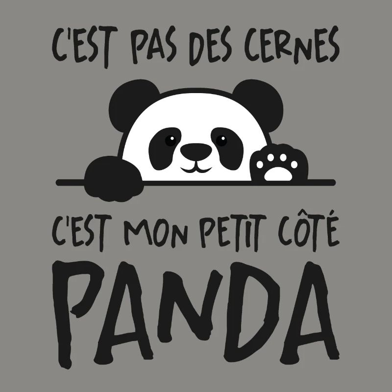 C'est Pas Des Cernes Citation Idée Cadeau Panda