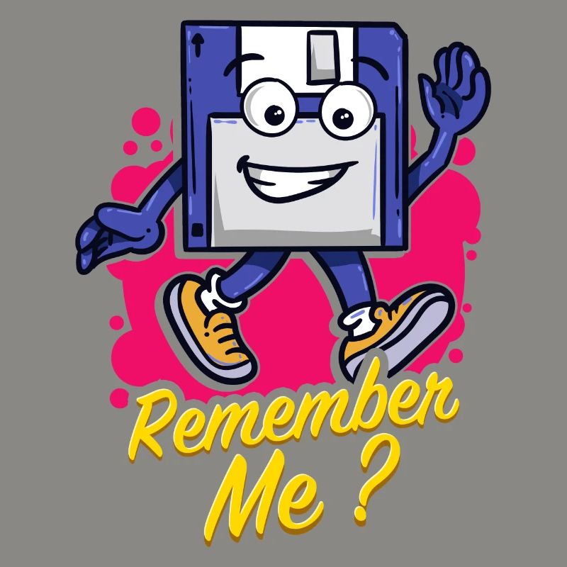 Programmierer Retro-diskette Floppy disc