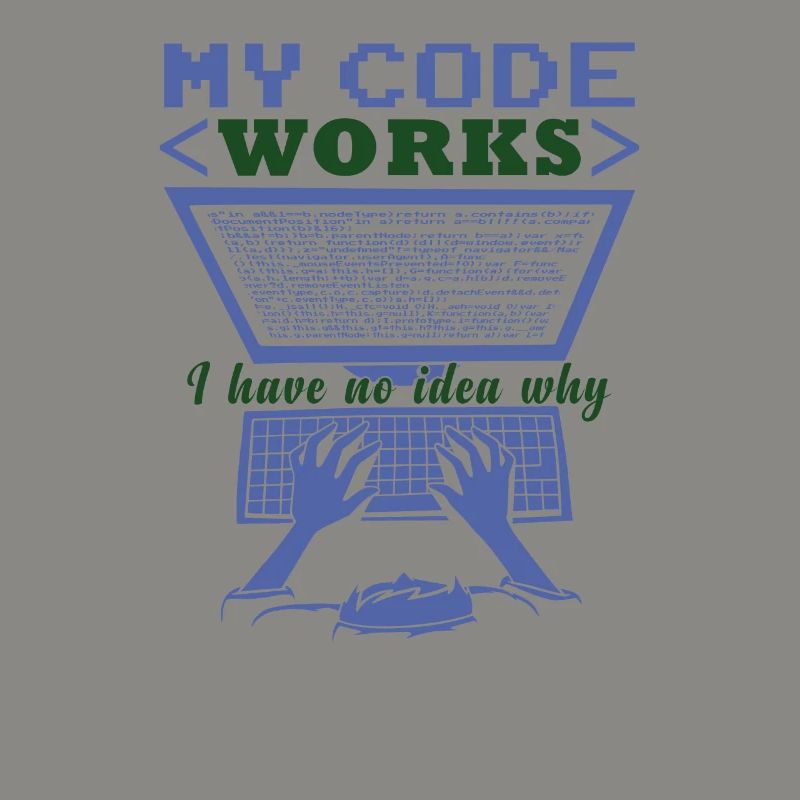 Funny Code Joke Coding