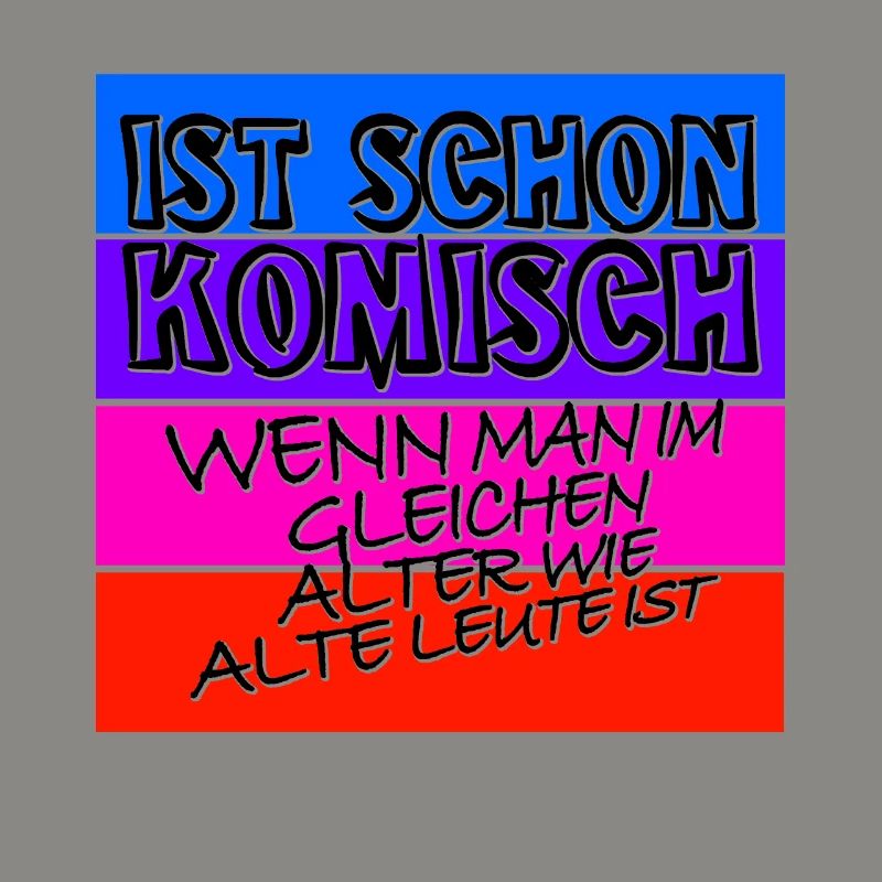 komisches alter schwarz