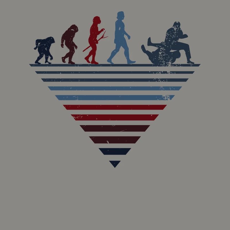 Human Evolution - Bobsleigh vintage