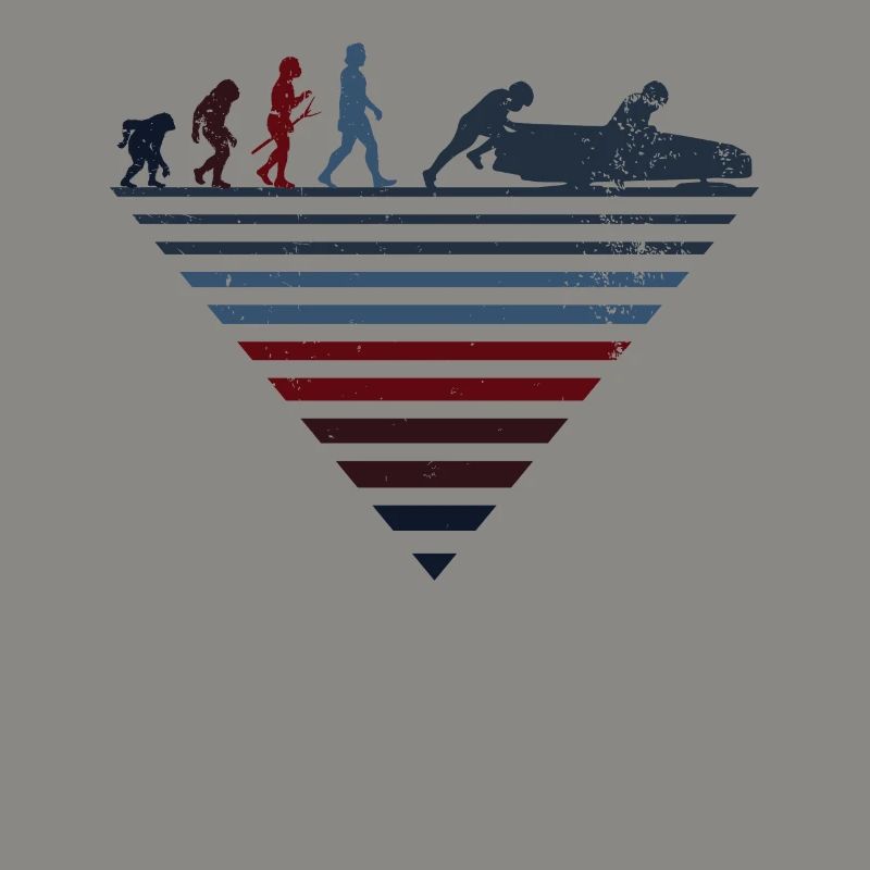 Human Evolution - Bobsleigh vintage