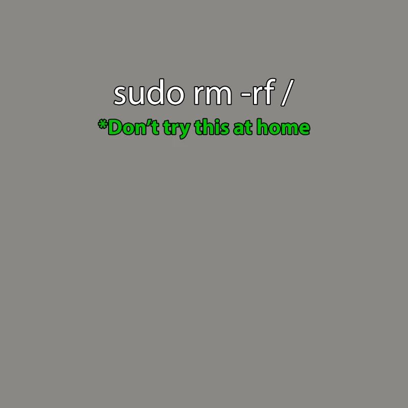 Sudo Command Joke Tee