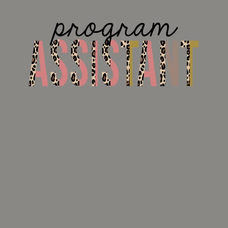 Programmassistent Leopard Print Funny