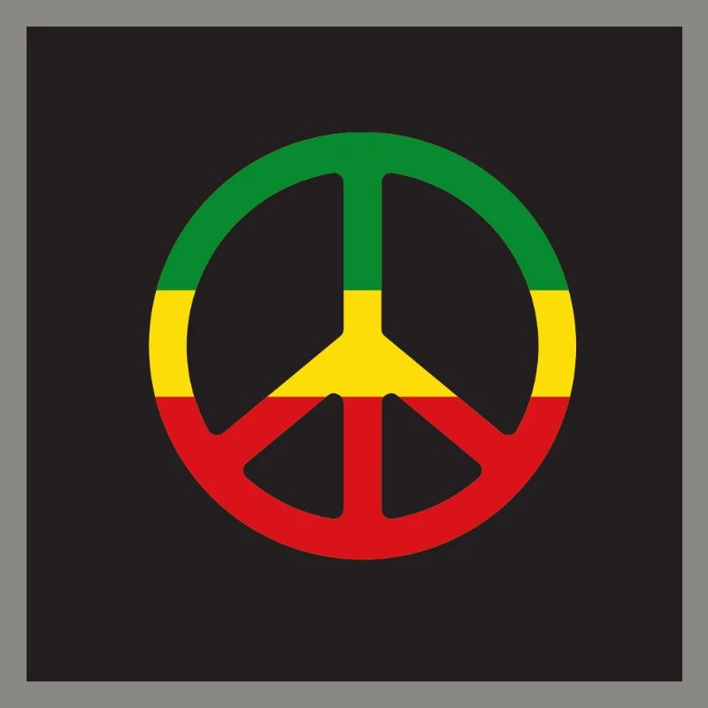 Reggae-Peace-Zeichen