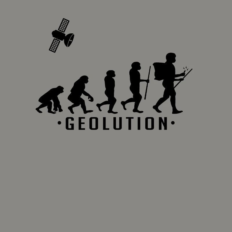 Geocaching evolution Shirt Geolution