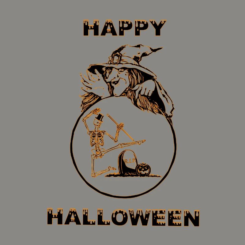 Conception de sort de sorcière d'Halloween