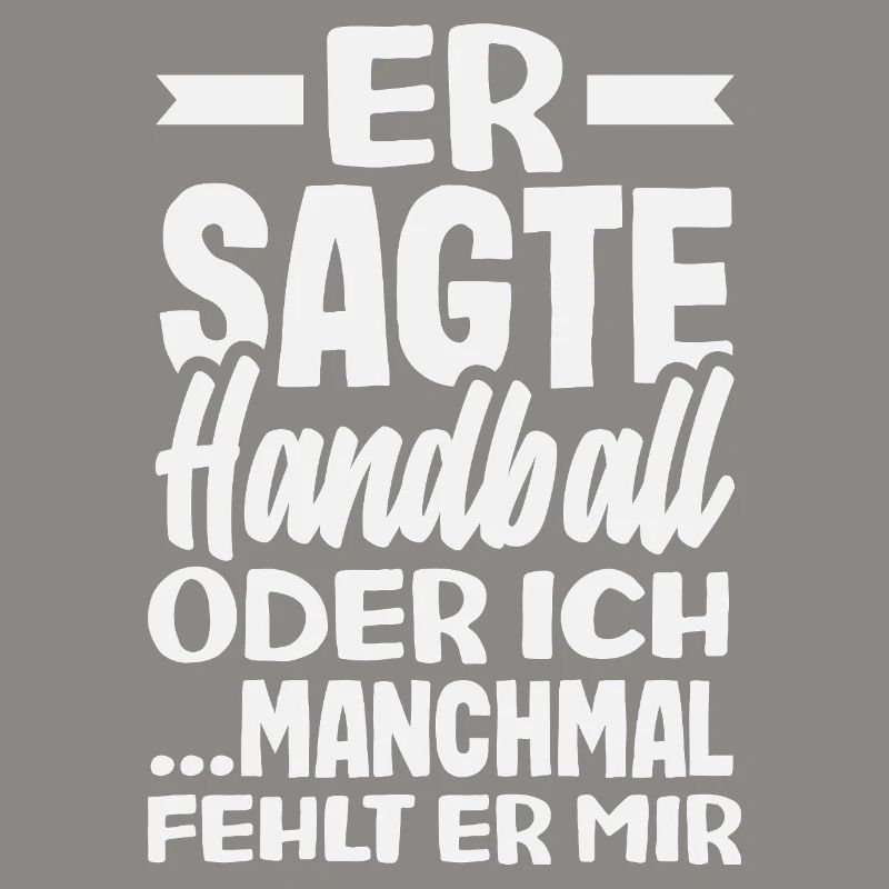 Handball oder ich – manchmal fehlt er