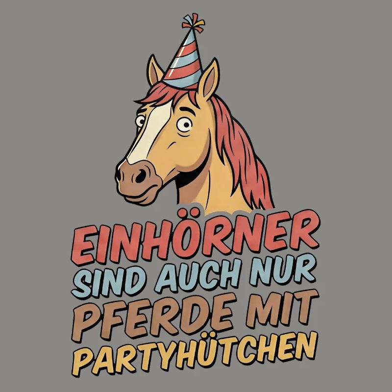 Partypferd mit Hut