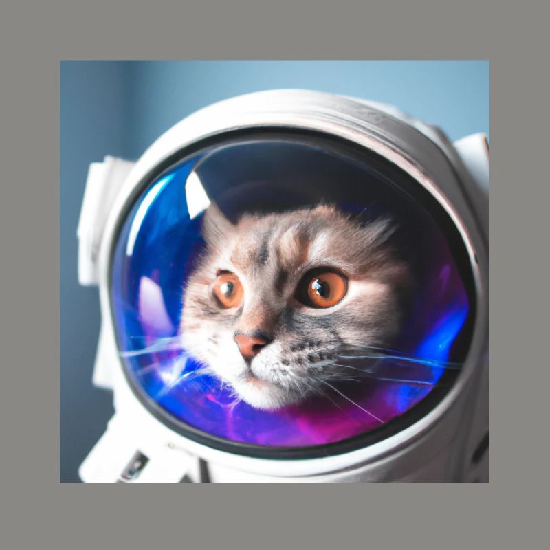 Chat dans l’espace
