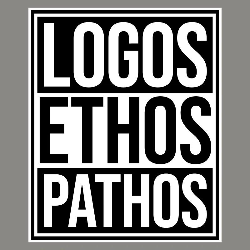 Logos Ethos Pathos Rhetoric Philosophy Student