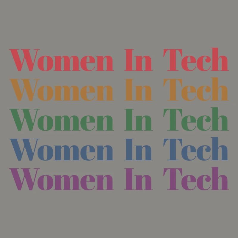 Frauen in Tech Software Entwickler Lehrer Geschenk