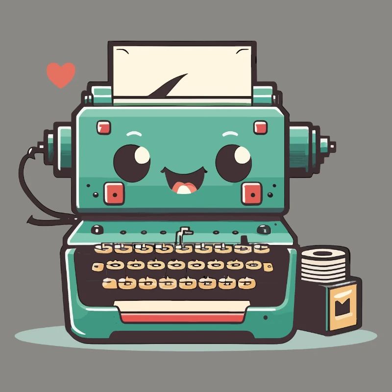 Typewriter Retro