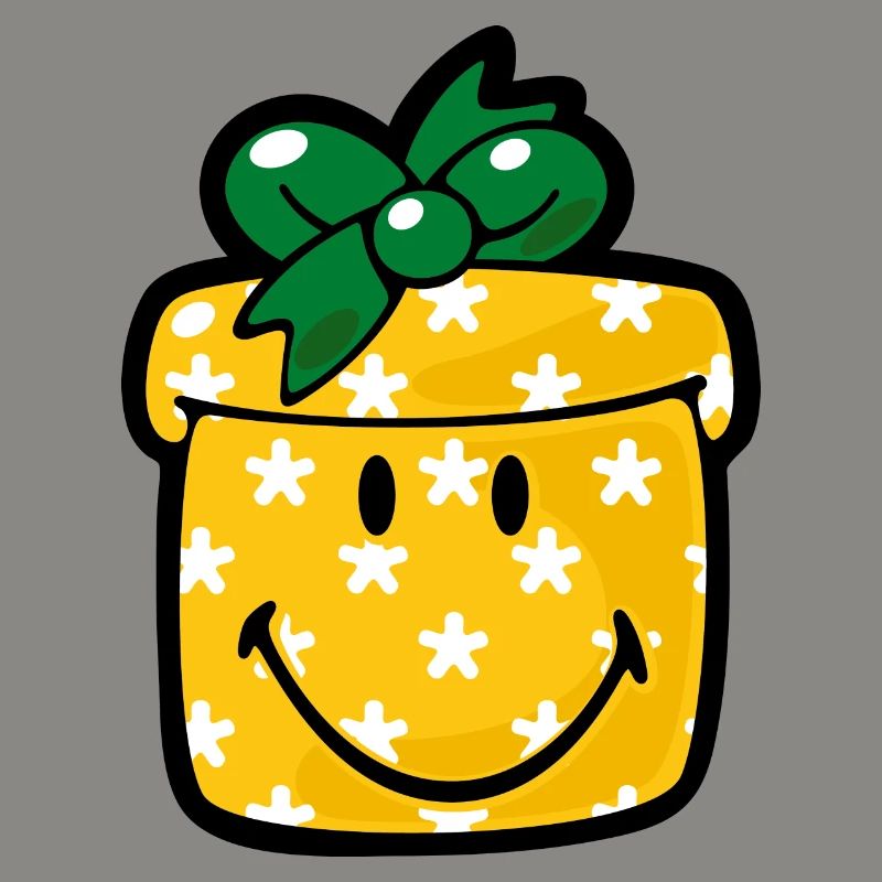 Smiley Christmas Present