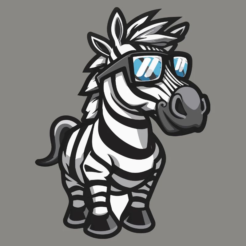 Zebra Comic Cool