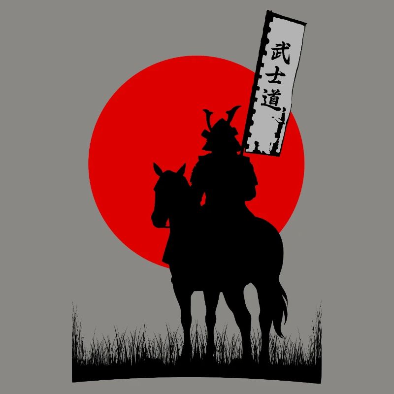 BUSHIDO, SAMURAI-KRIEGER-CODE | 8K SAUBERE SILHOUTTE