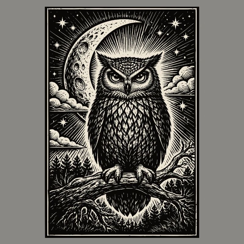 Mystische Eule