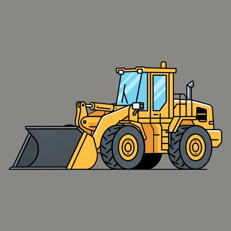 Wheel loader construction machine