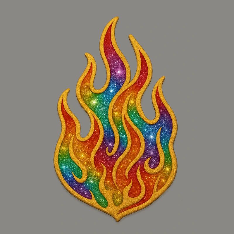 Rainbow Fire Patch