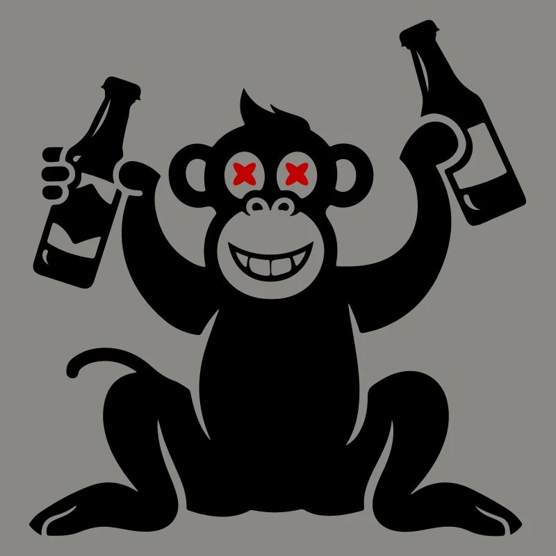 Monkey Beer Drunk