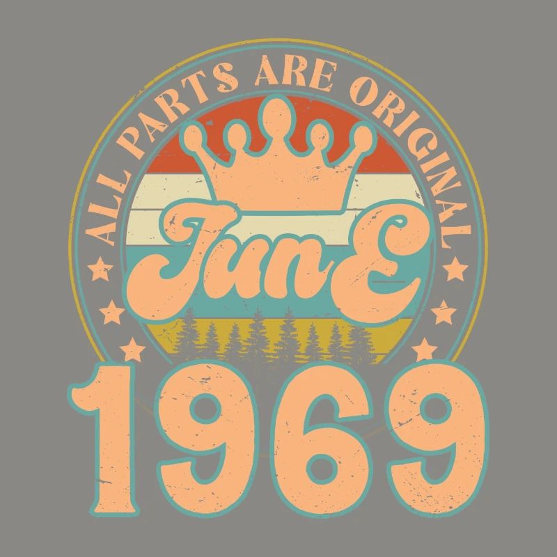 Juni 1969. Juni 1969 Geburtstagsgeschenk. Juni