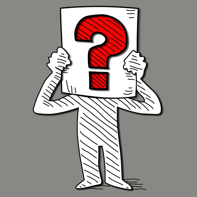 Question, question mark, questioner, unknown