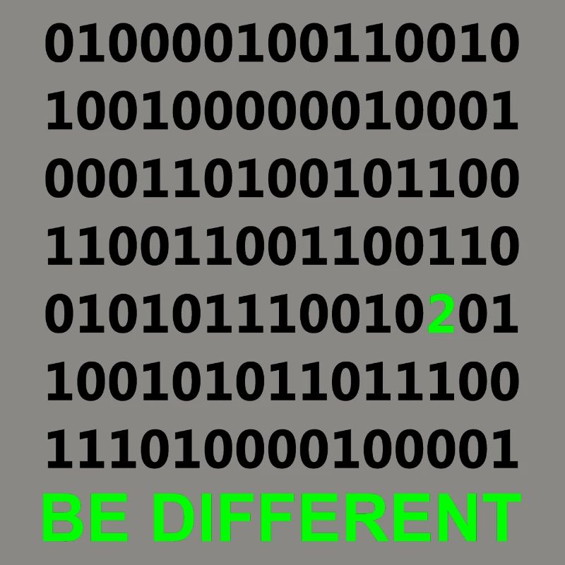 Be Different - Binary - Digital