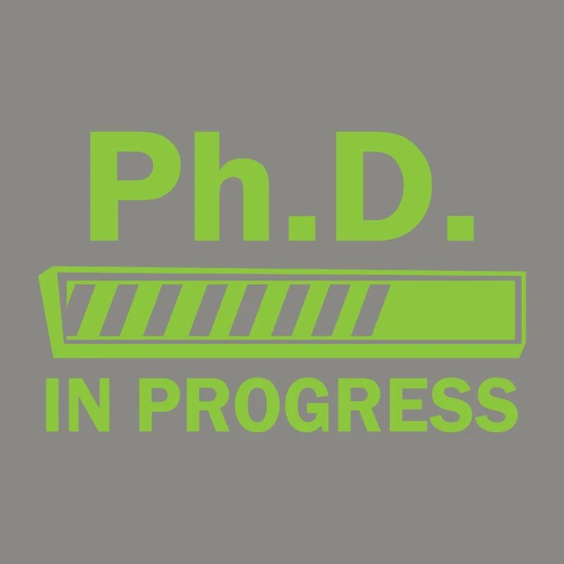 Phd in progress Abschluss Geschenk