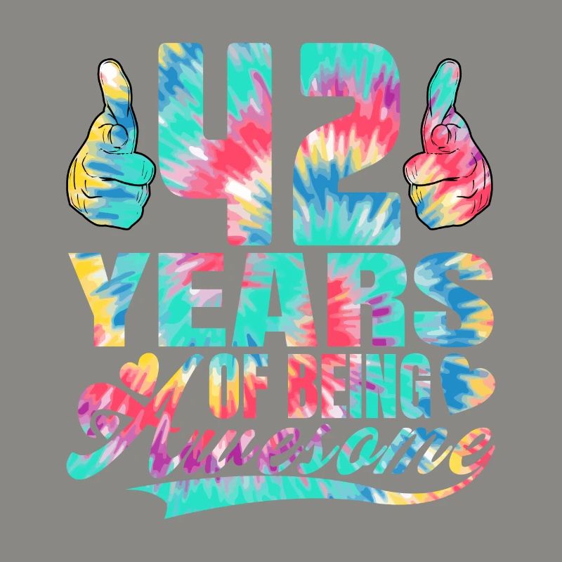 42e anniversaire ou anniversaire 42 ans d’existence