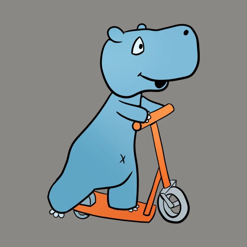 Nilpferd Roller