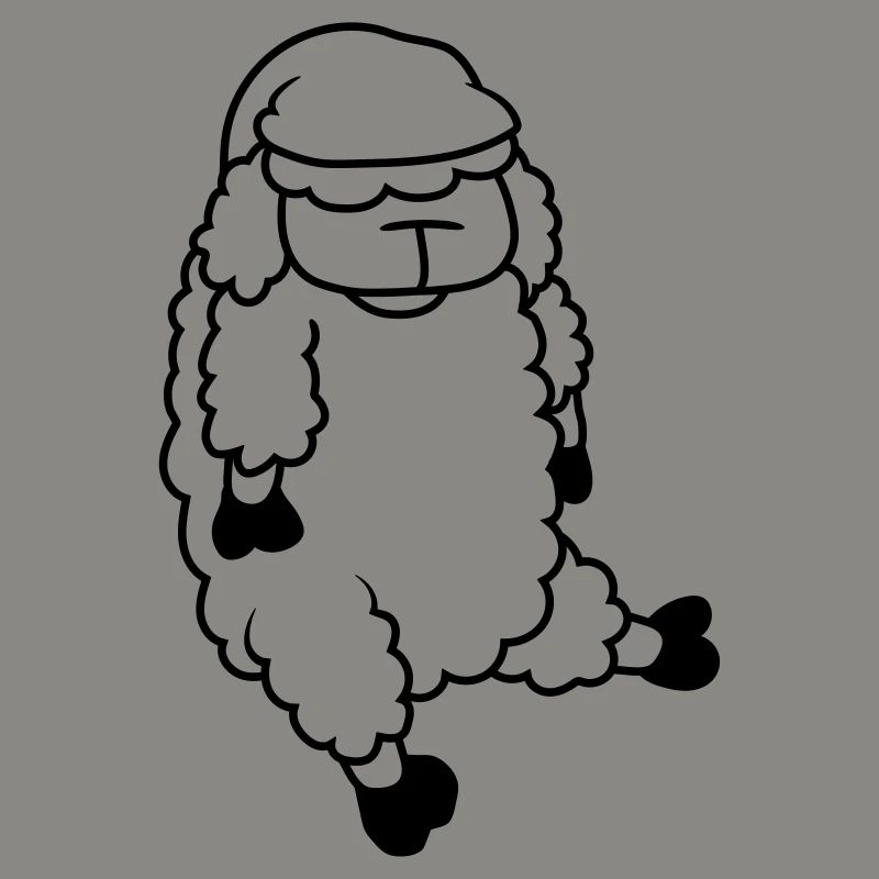 Sleeping Sheep Sleeping Cap