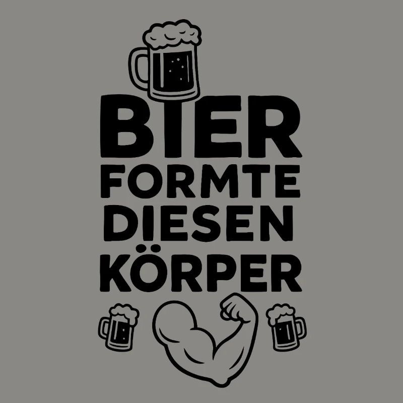 Bier formte diesen Körper