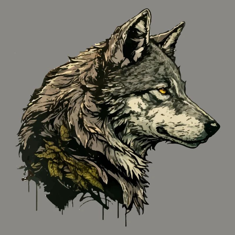 Der graue Wolf