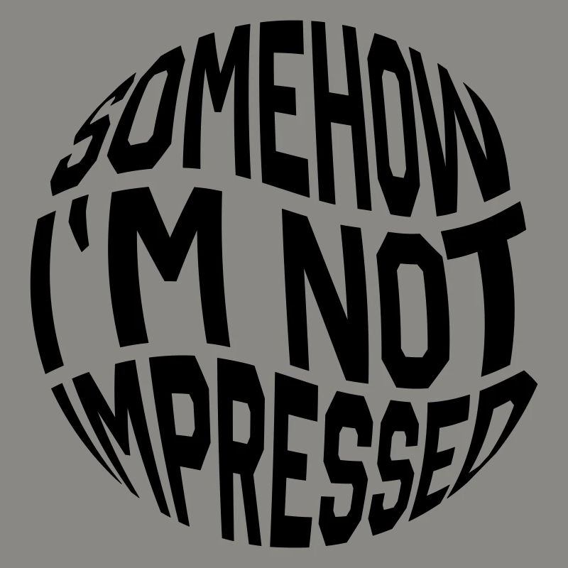 Déclaration pas impressionnée