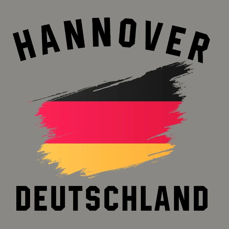 Drapeau de l’Allemagne - Conception créative de coups de pinceau