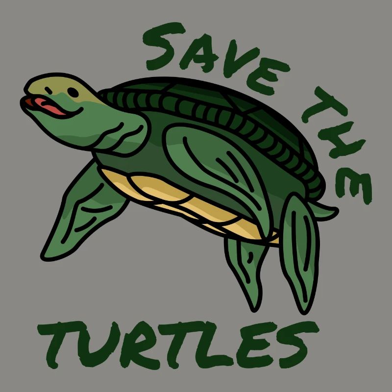 Save the turtles Help quote Environment Plastic