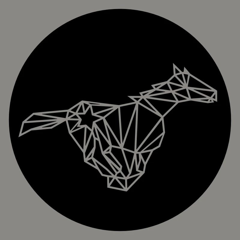 Polygon Pferd Kreis