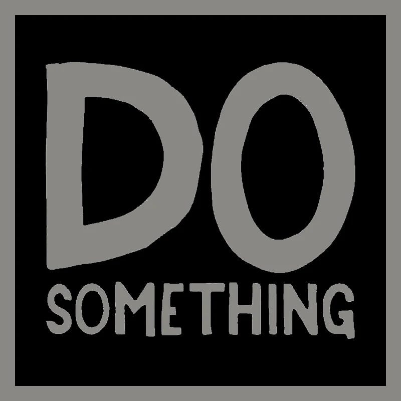 DO something black transparent