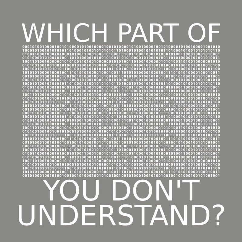 Binärcode | lustig | witzig | Nerd | Programmierer