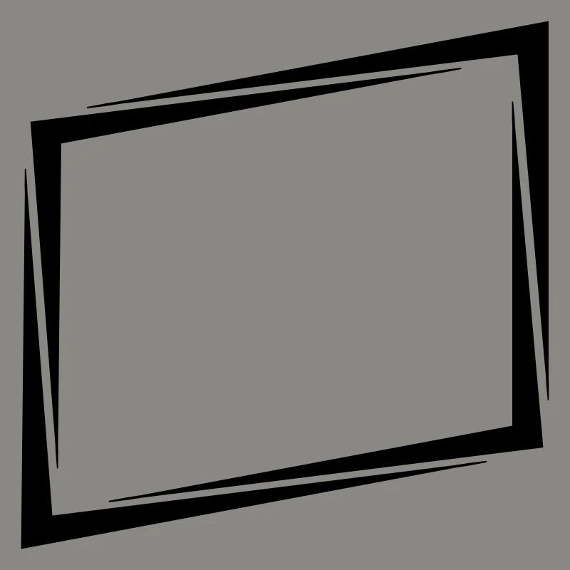 Shield rectangle frame