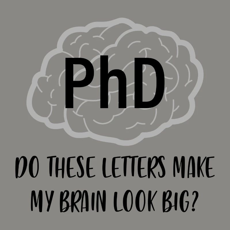 Phd Abschluss Brain Doktor Geschenk