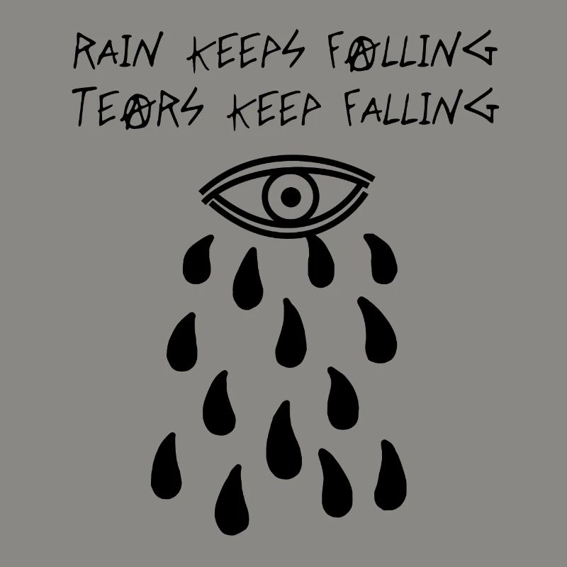 Rain Keeps Falling (Black)