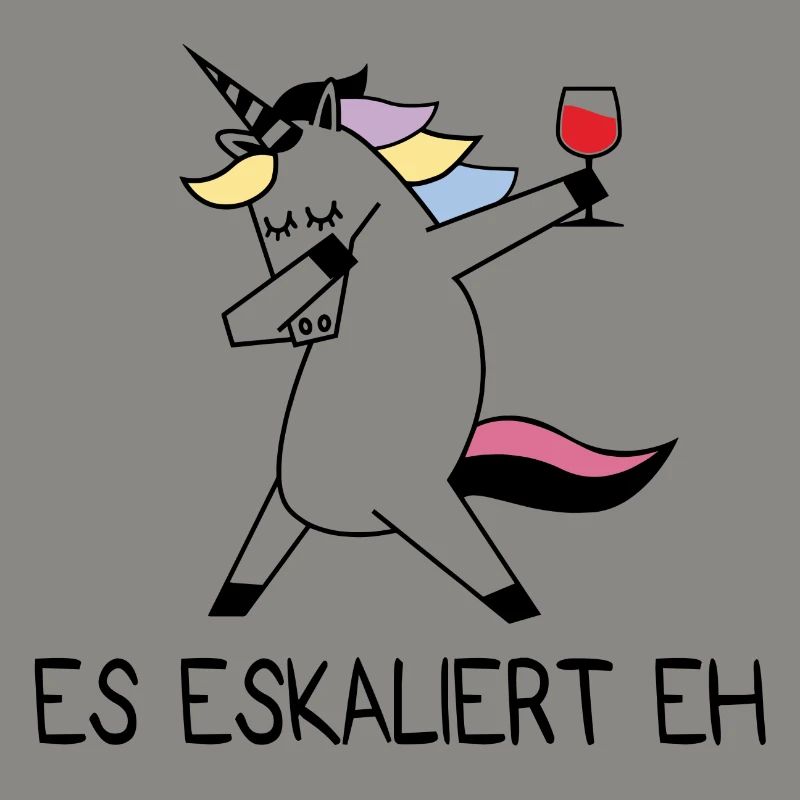 Es eskaliert eh Geschenk Einhorn Mädchen
