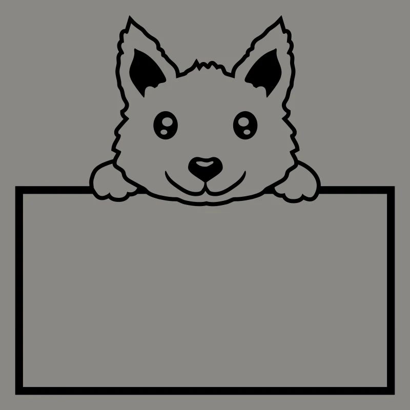 Insert Text Dog Shield