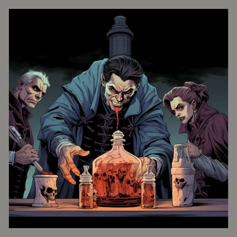 Comic style Vampire