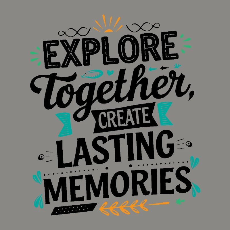 Explorez ensemble adevnture citation de voyage art texte