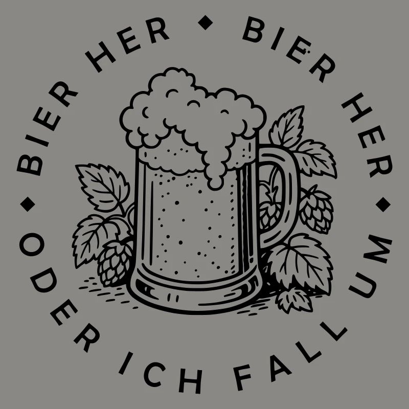 Bienen hier - Oder ich fall um!