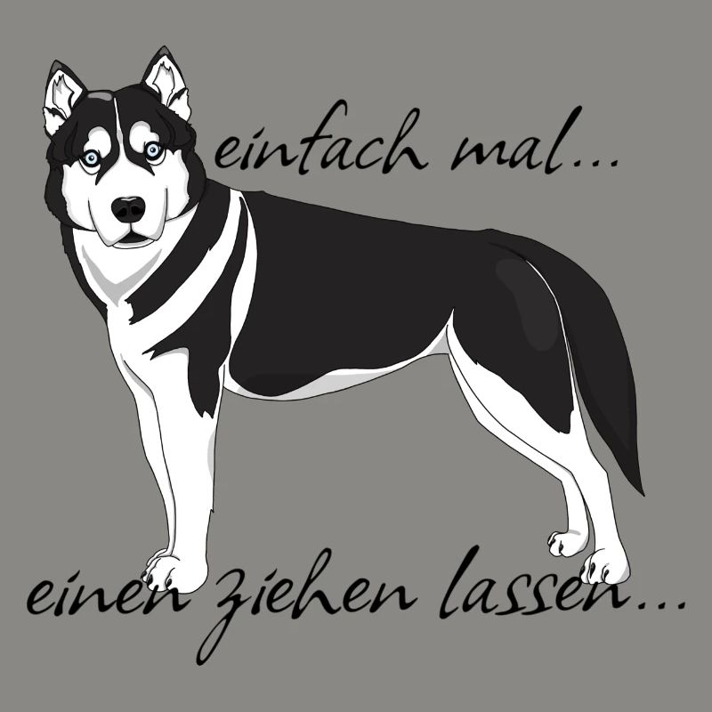 Husky "einfach mal einen ziehen lassen..."