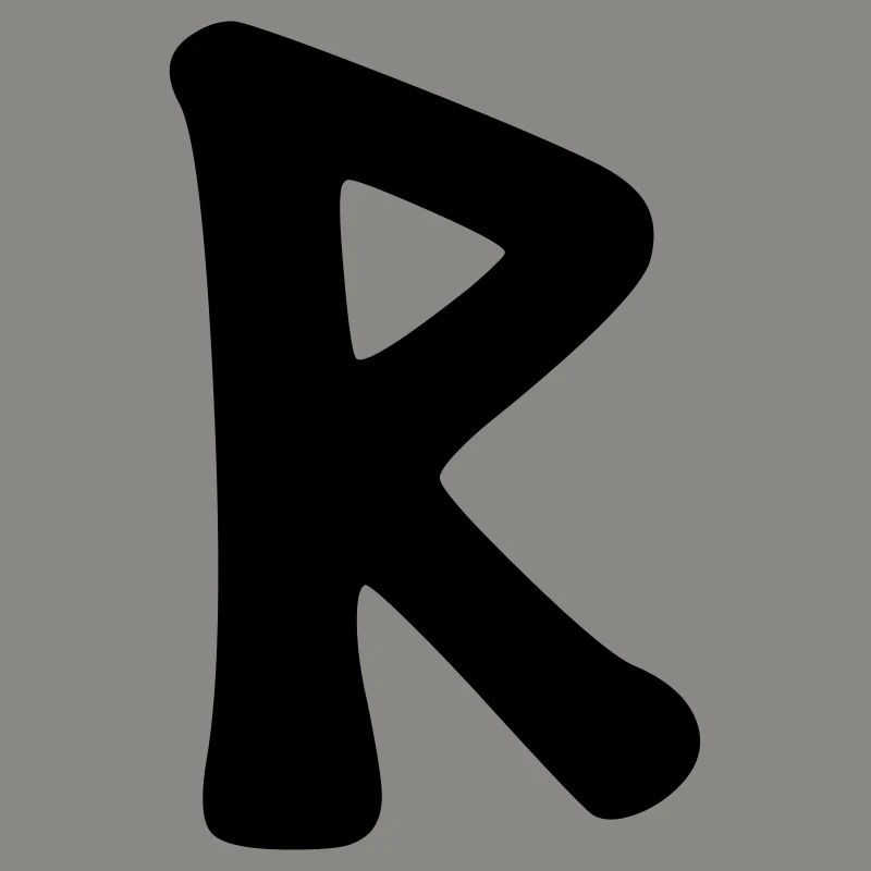 Celtic Symbols - Rune RAIDHO 1